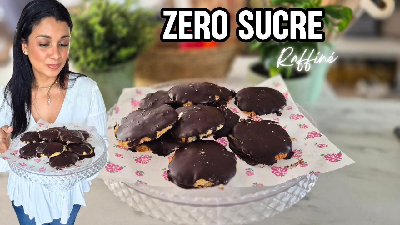 Rééquilibrage alimentaire et envie de sucre ? Fais ces biscuits SANS SUCRE AJOUTÉ 🍪