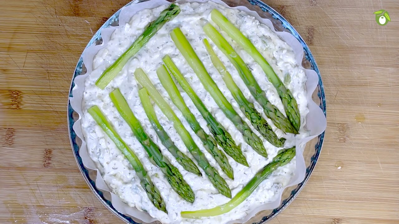 Recette facile à réaliser : Quiche chèvre et asperge