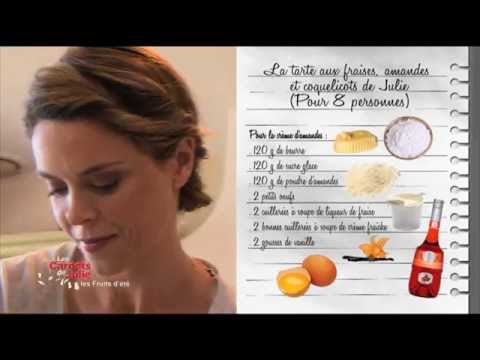 Recette : la tarte aux fraises de Julie - Les carnets de Julie - Les saveurs des fruits