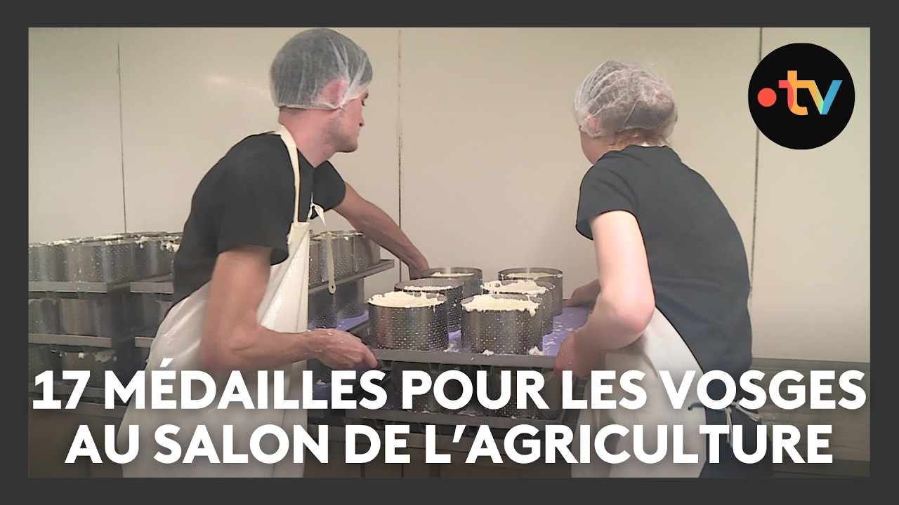 18 medailles pour les produits Vosgiens au Salon international de l agriculture