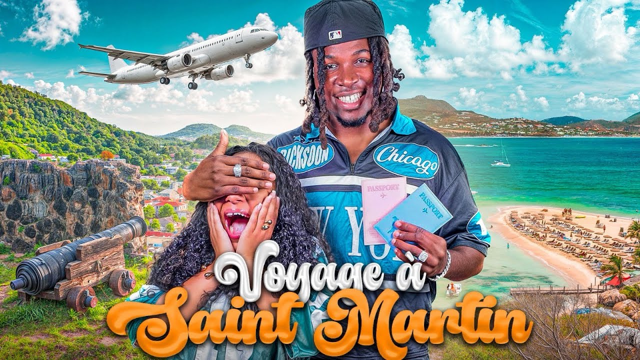 ✈️ Surprise à ma copine : un voyage de rêve à Saint-Martin !🏝️☀️