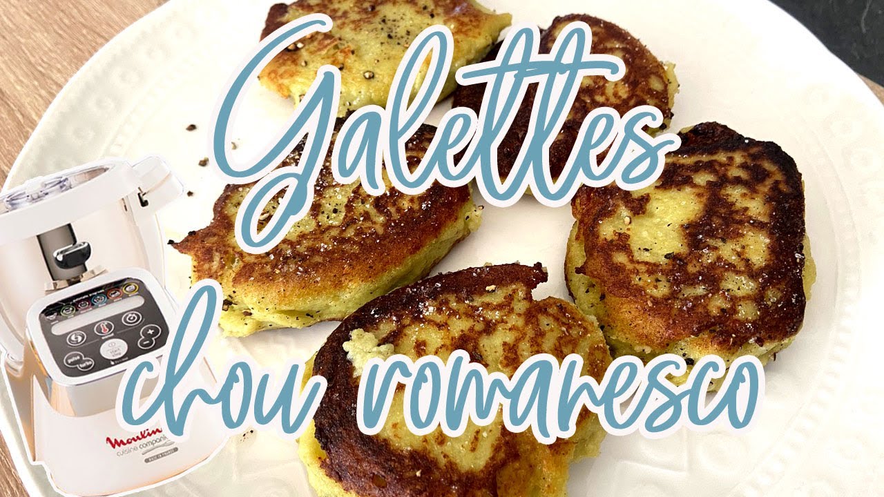 Recettes Companion  — GALETTES GOURMANDES AU CHOU ROMANESCO