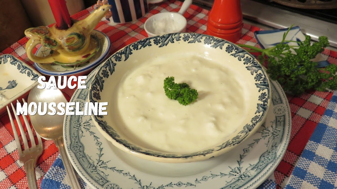 Ma SAUCE MOUSSELINE froide pour vos asperges et crudité. Très légère, facile sur Gourmandises TV