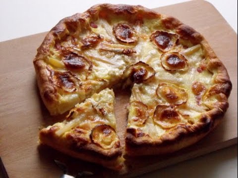 Recette  de tarte asperges et fromage de chèvre