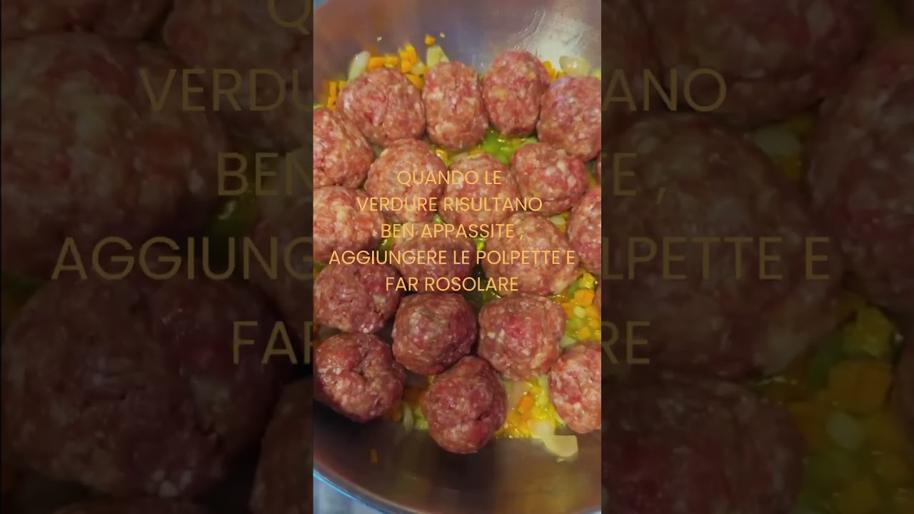 POLPETTE ALLA GENOVESE 🧆 #food #polpette #yummy #foodshorts #foodlover #foodblogger #fyp