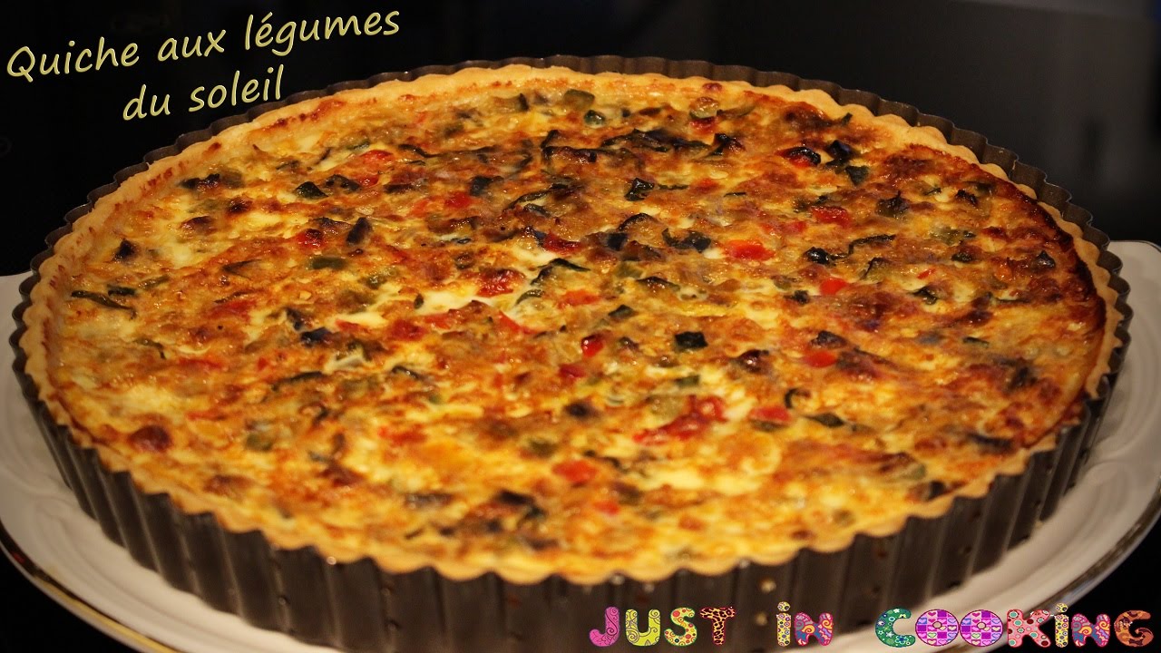 Recette de Quiche Végétarienne aux Légumes du Soleil