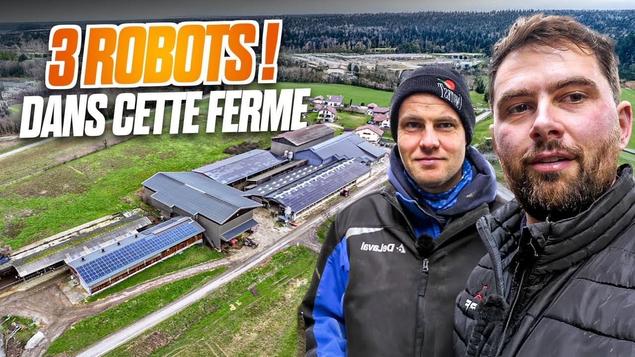 FARM TOUR DELAVAL : 170 VL POUR FABRIQUER LA RACLETTE DE SAVOIE  ! Ep 1/4