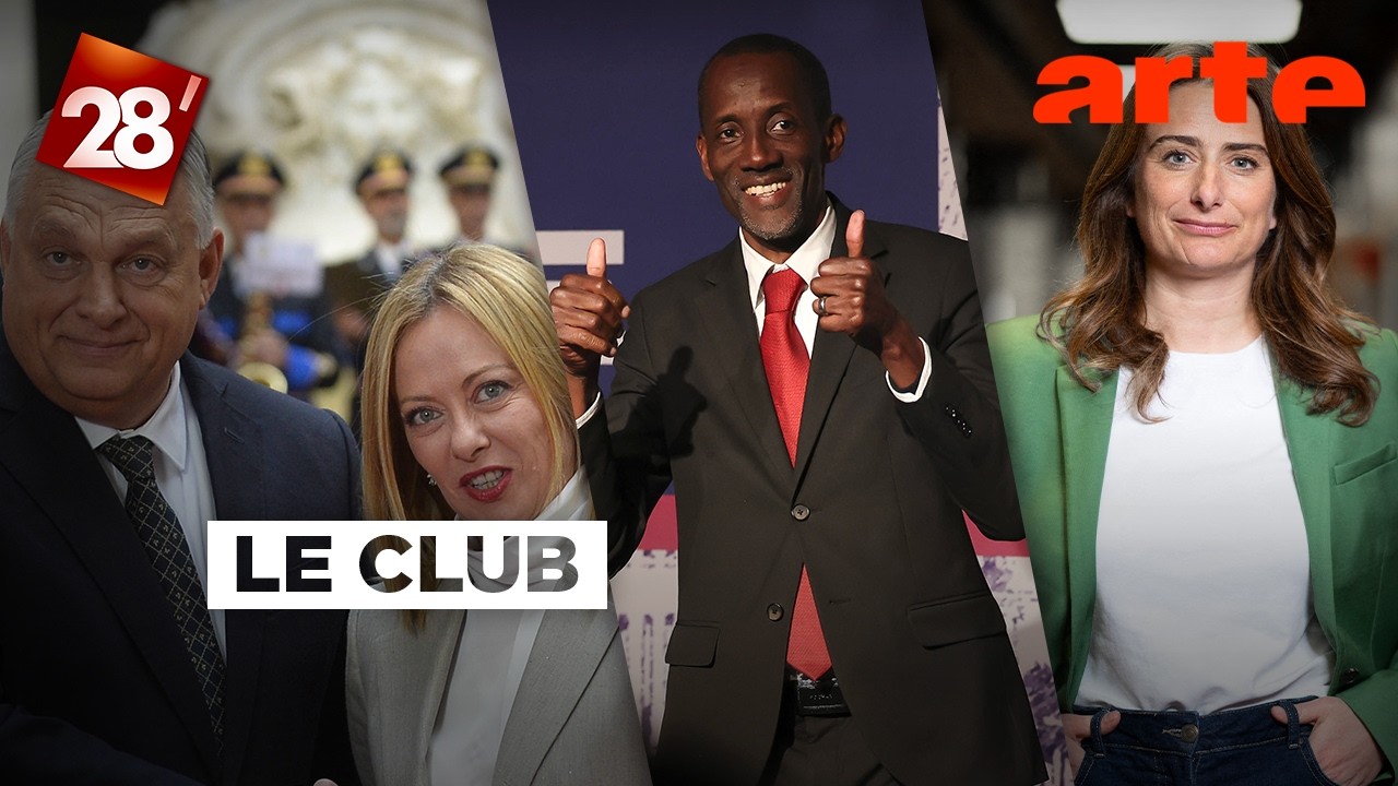 Populistes européens, négrophobie, Marine Tondelier enceinte… : Le Club | 28 minutes | ARTE