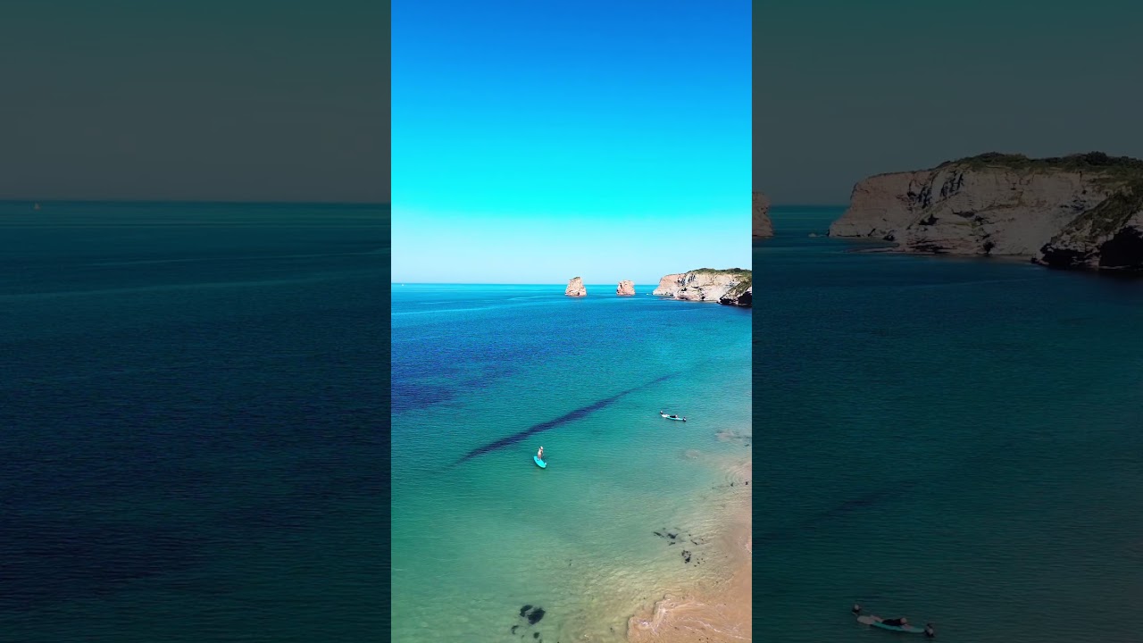 L'une des plus belles plages de la cote basque #paysbasque #nouvelleaquitaine #plage