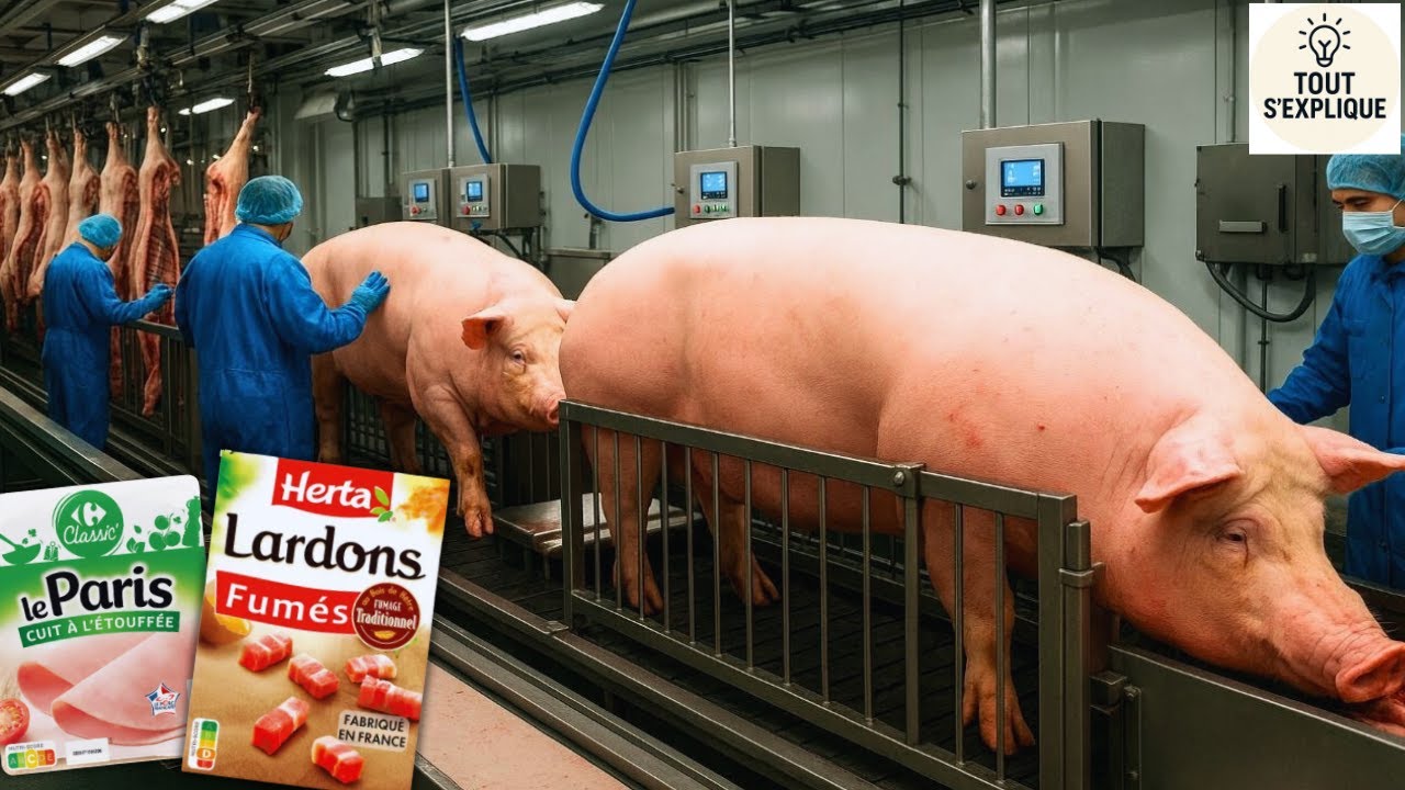 Comment c’est fait : La viande de porc — de la ferme aux usines modernes jusqu’au supermarché