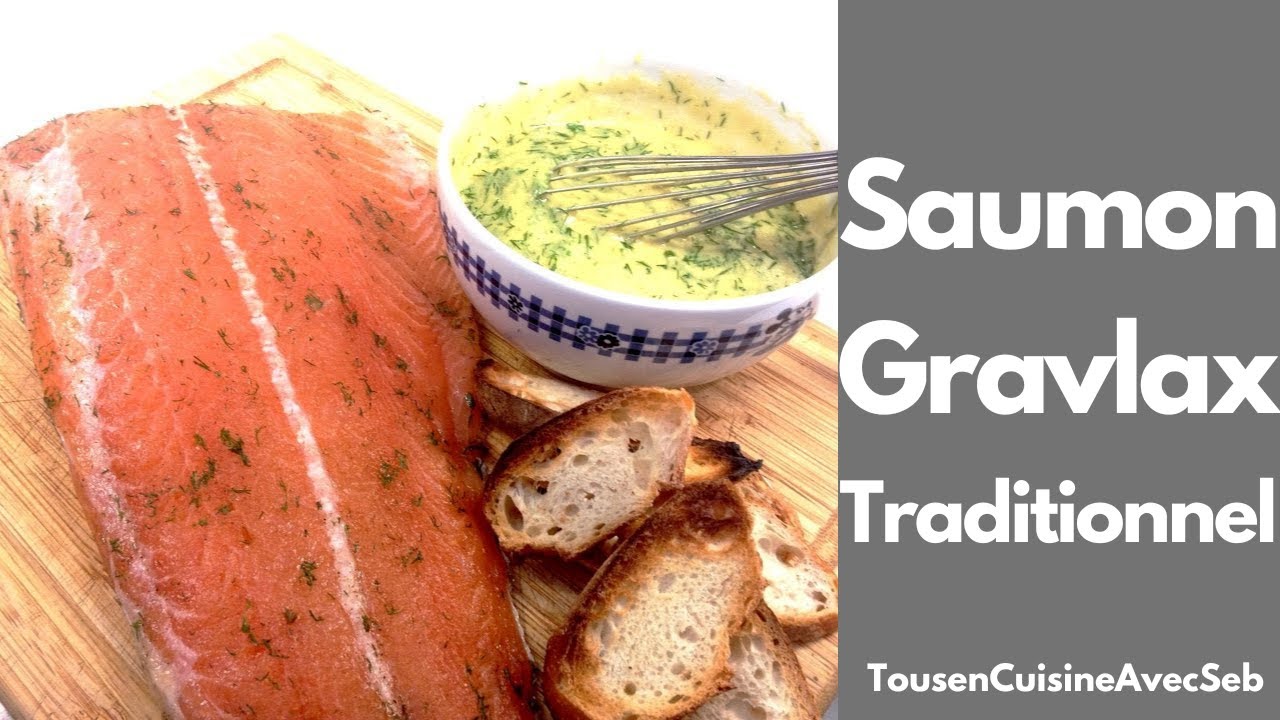 SAUMON GRAVLAX TRADITIONNEL (Tous en cuisine avec Seb)