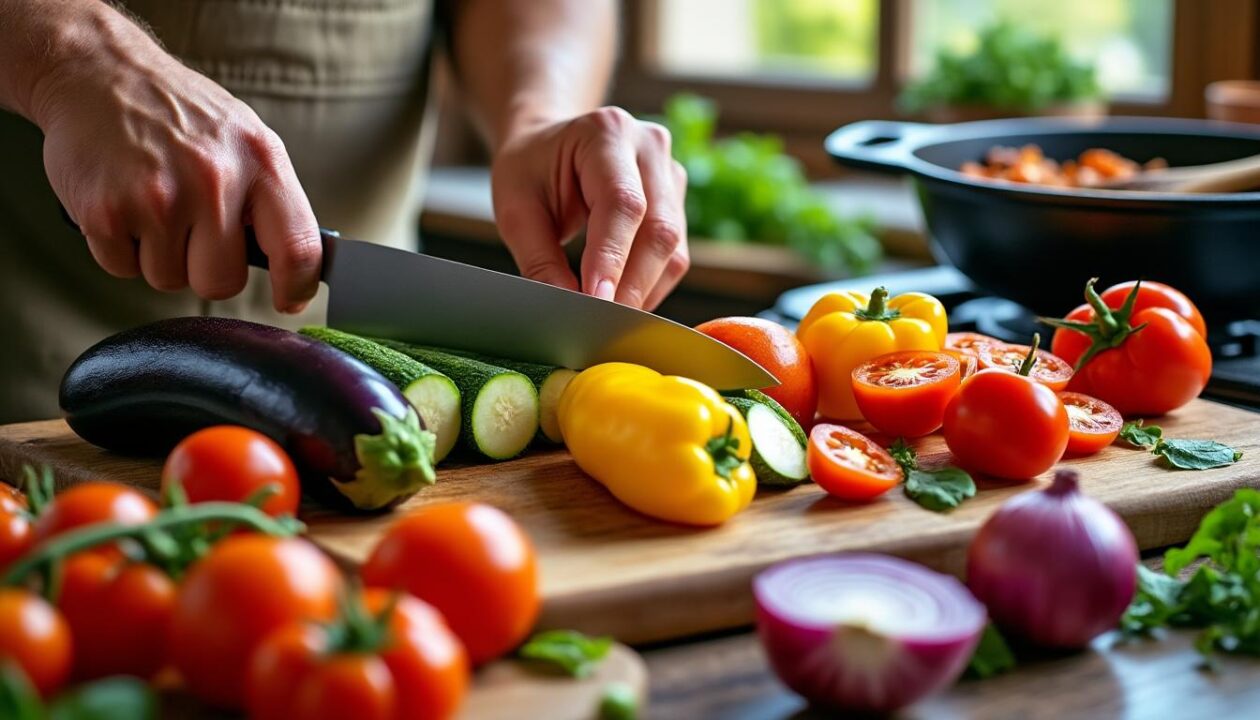découvrez comment préparer une vraie ratatouille provençale traditionnelle avec des légumes frais et des astuces authentiques pour un plat savoureux et parfumé.