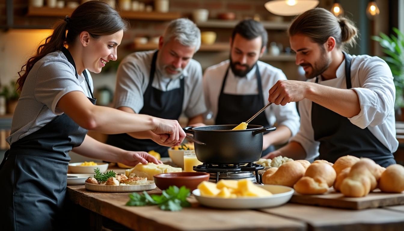 découvrez comment une équipe lorraine de meurthe-et-moselle célèbre le terroir en affrontant le monde avec une fondue aux saveurs authentiques lors du mondial.