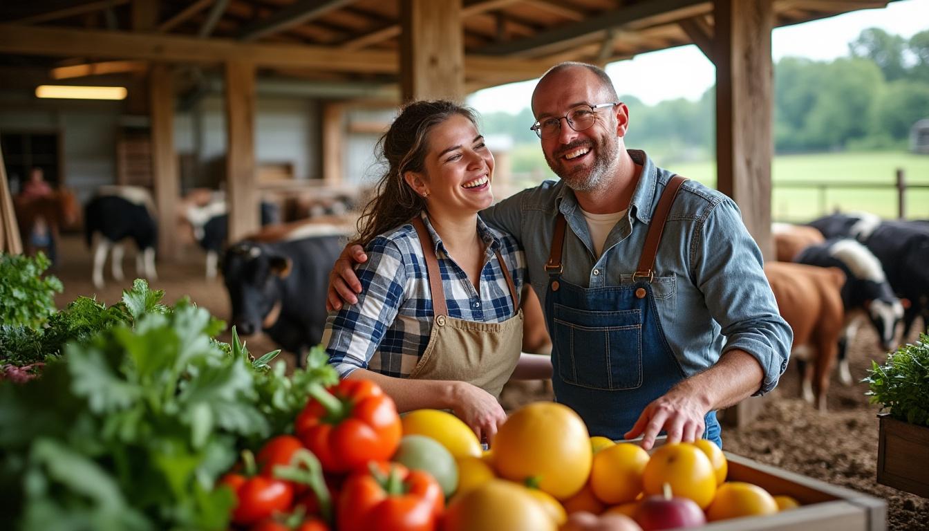 découvrez comment une ferme familiale en ille-et-vilaine a remporté la médaille d'or au salon, une belle surprise qui met en lumière leur savoir-faire et leur passion.