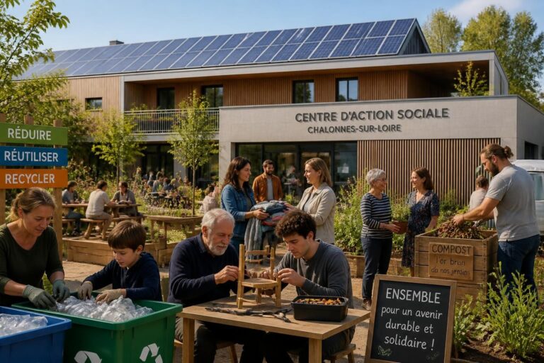 Chalonnes-sur-Loire : Le Centre d’Action Sociale Innove avec l’Économie Circulaire
