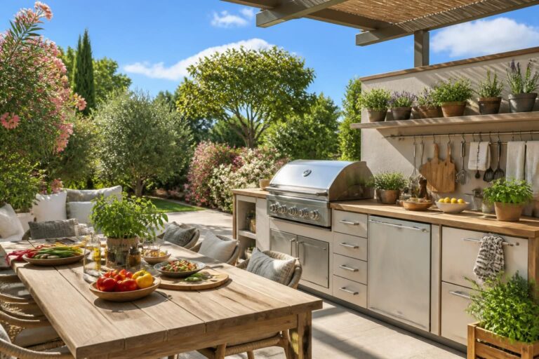 Cuisiner en plein air cet été : astuces et conseils pour un espace extérieur optimal