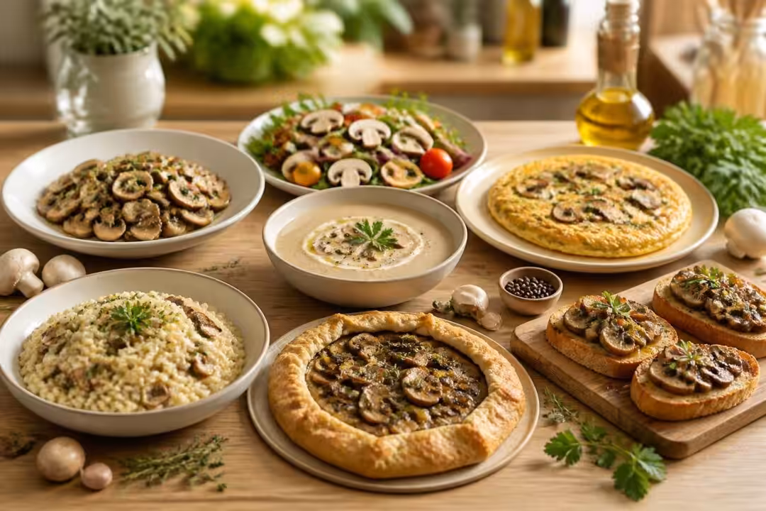 découvrez 7 recettes simples et savoureuses pour cuisiner des champignons frais et ravir vos papilles.